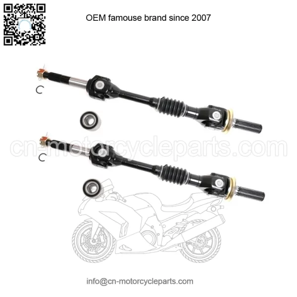 Set of Rear Axles & Bearings for Kawasaki Mule 3000 3010 4000 & 4010 - Image 2