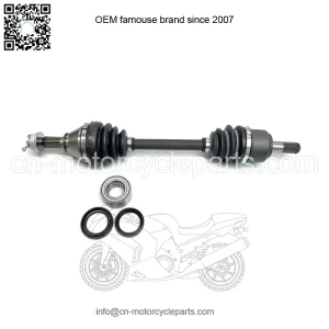 Front Right Axle & Wheel Bearing Kit for Kawasaki Brute Force 750 08-11