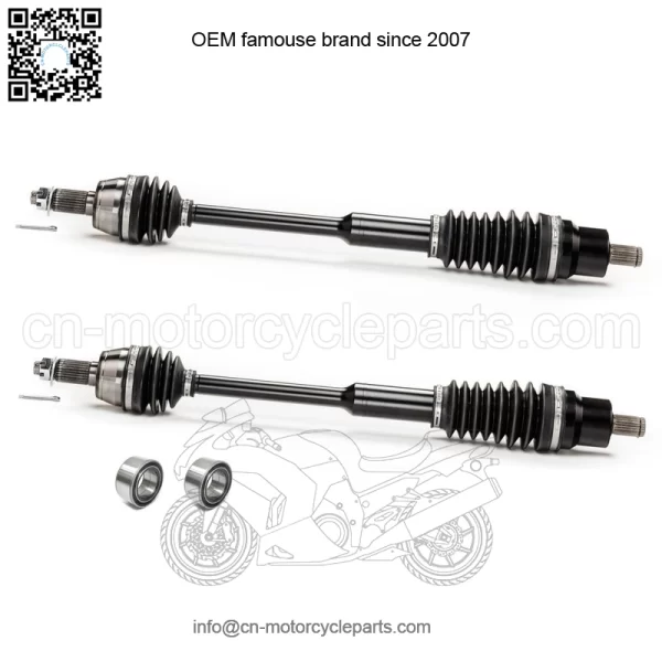 Axles Front Axle Pair with Bearings for Polaris Ranger & RZR 1332637
