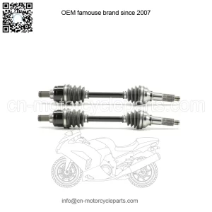 Pair of Rear CV Axles for Yamaha Grizzly 450 2011-2014