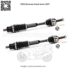 Axles Front CV Axle Pair & Bearings for Polaris Ranger UTV, 1332690