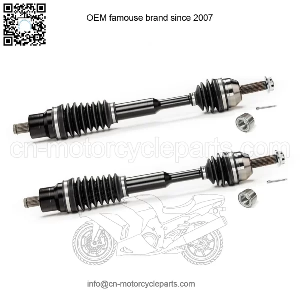Axles Front CV Axle Pair & Bearings for Polaris Ranger UTV, 1332690