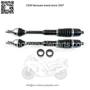 Axles Rear Axle Pair with Bearings for Polaris RZR S & General, 1333081