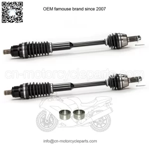 Axles Front CV Axle Pair & Bearings for Polaris Ranger UTV, 1332856