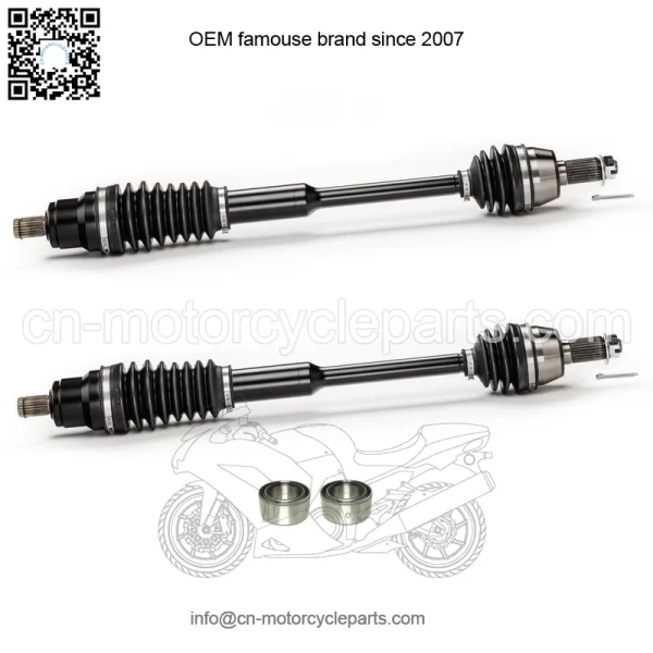 Axles Front CV Axle Pair & Bearings for Polaris Ranger UTV, 1332856
