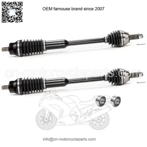 Axles Front Axle Pair with Bearings for Polaris RZR 900/XP 900 2011-2014