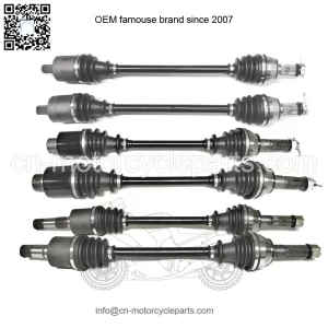 Set of CV Axles for Polaris, 2010-2016 Ranger 800 6x6, Front Middle Rear