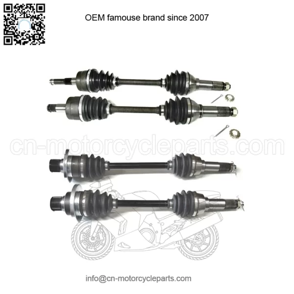 Set of CV Axles for Yamaha Grizzly 660 2002