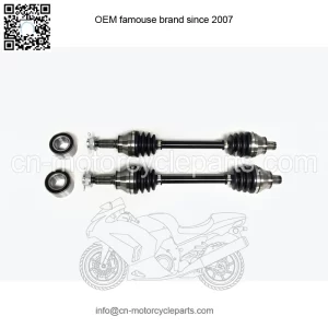 Set of Rear Axles & Bearings for Polaris Sportsman 300 & 400, Hawkeye 300