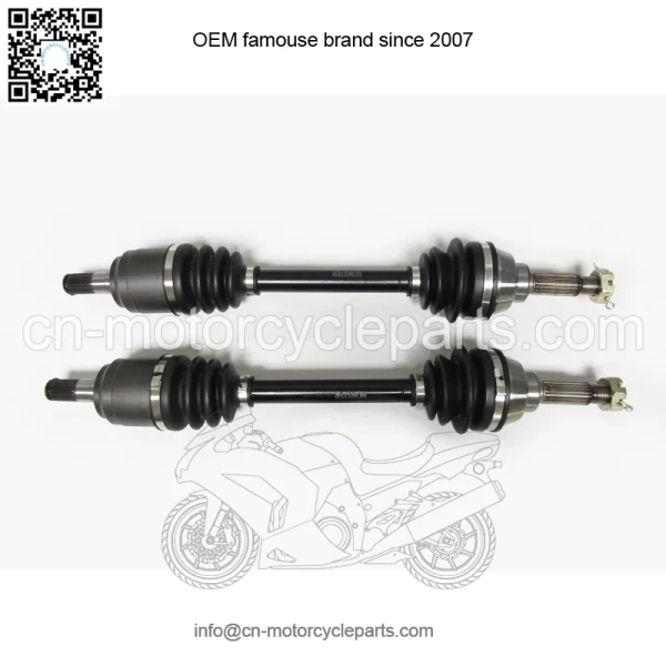 Pair of Front Axles for Suzuki King Quad 450 500 700 750 2007-2018