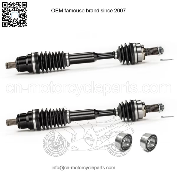 Axles Front Pair & Bearings for Polaris Sportsman & Scrambler, 1332383