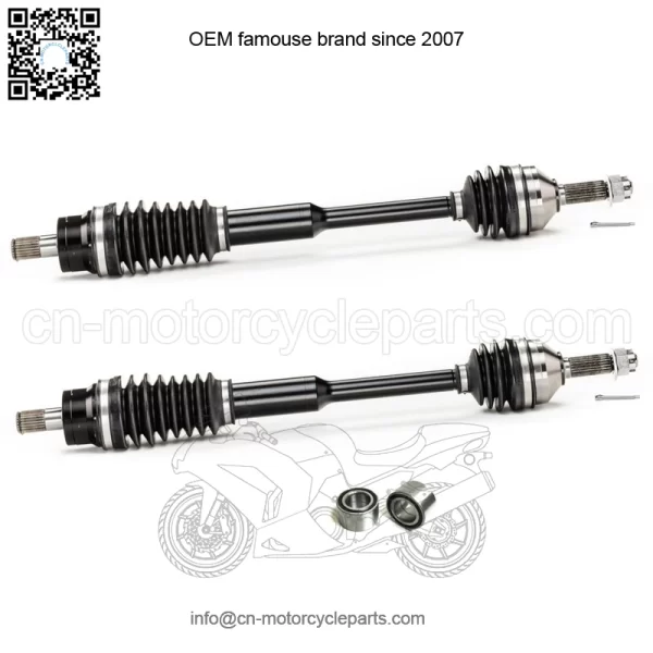Axles Front Axle Pair with Bearings for Kawasaki Teryx 750 2008-2013