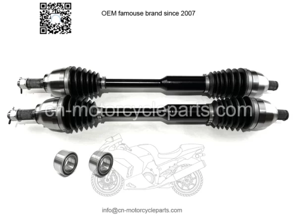 Axles Rear Axle Pair with Bearings for Polaris RZR PRO XP 20-23, 1336922