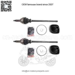 Rear Axle Halfshafts for Polaris Outlaw 500 525 IRS 06-11, Heavy Duty
