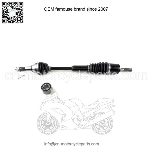 Axles Front Left Axle with Bearing for Can-Am Defender UTV, 705401802
