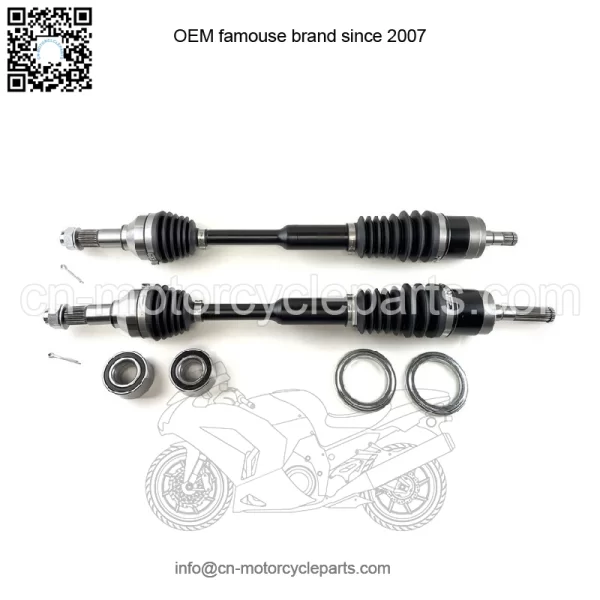 Axles Front Pair & Bearings for Can-Am Commander 800 & 1000 11-16