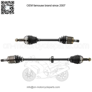 Pair Front Driver and Passenger Side CV Axle Shafts for 1992 - 2000 Honda Civic