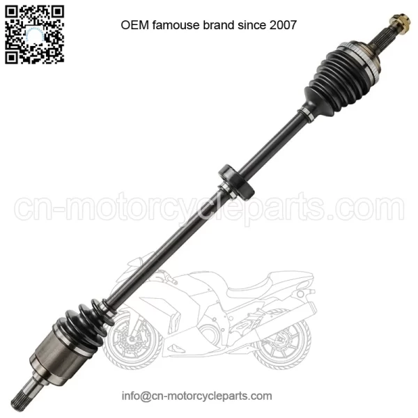 Pair Front Driver and Passenger Side CV Axle Shafts for 1992 - 2000 Honda Civic - Image 2