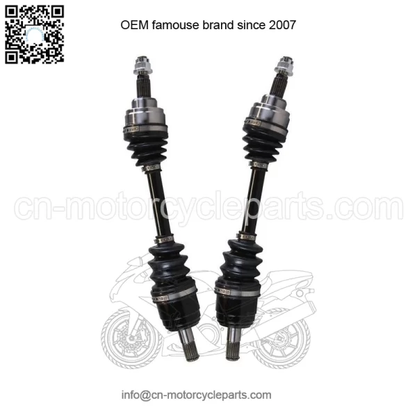 Front CV Axle Shafts Pair 2 for 2000-2005 Honda TRX350FM FourTrax Rancher 4X4