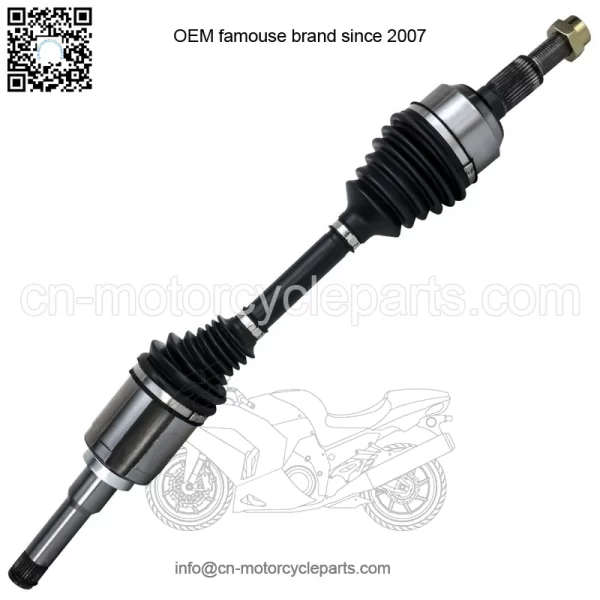 FRONT CV Axle Shaft + Wheel Hub Bearing for 10-16 Chevy Equinox GMC Terrain 2.4L - Image 2