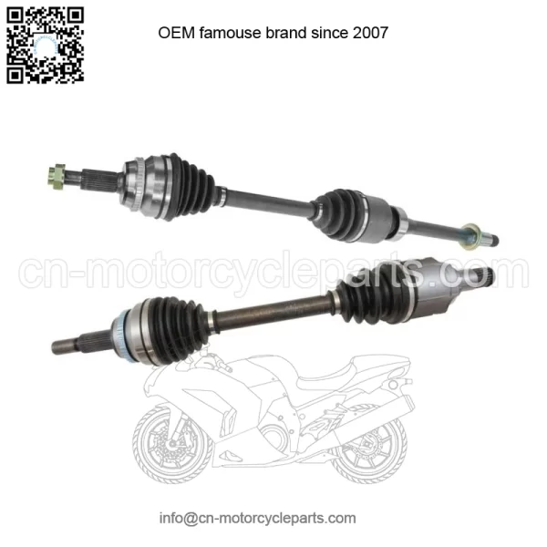New Complete CV Axle Shaft Assembly LH RH Pair 2pc Set for Camry ES350 Avalon