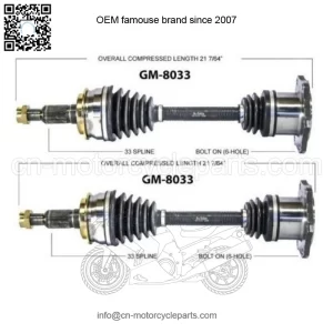 For Chevrolet Tahoe K2500 Silverado 1500 4WD AWD Set of 2 Front CV Axle Shafts