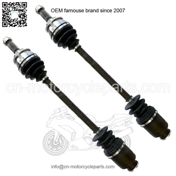 Front Driver and Passenger Side CV Axle Shaft for Subaru Forester Impreza Legacy - Image 2