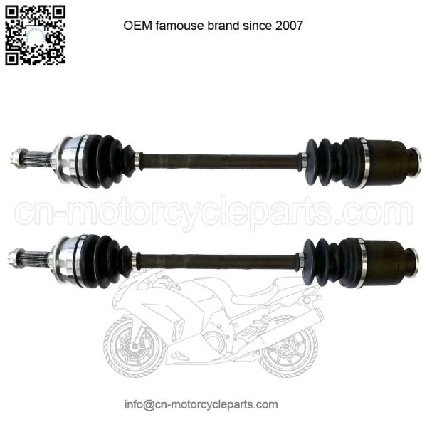 Front Driver and Passenger Side CV Axle Shaft for Subaru Forester Impreza Legacy - Image 3