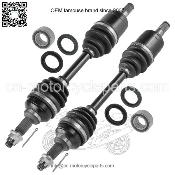 Front CV Joint Axle W/ Bearing for Honda TRX450ES TRX450S Foreman 450 1998-2001