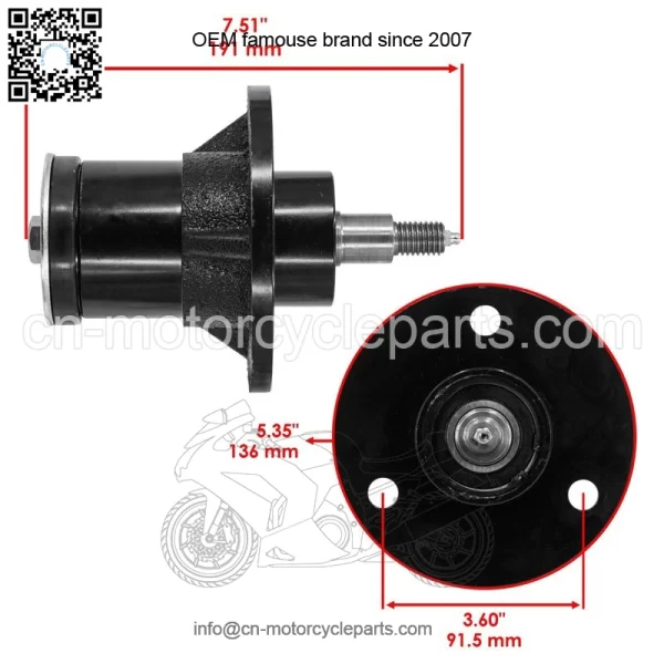 72" Deck Spindle Assembly For Bush Hog ATH720 FTH 720 RDTH 72 TD-1500 TD-1700 - Image 2