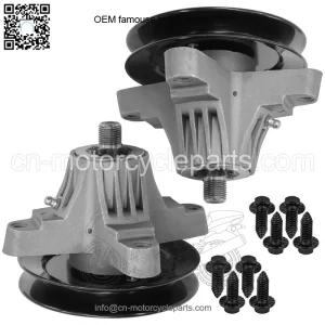 50" Deck Spindles for MTD White Outdoor GT-225 GT225 GT-2550 GT2550 / 918-0428B