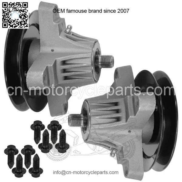 50" Deck Spindles for MTD White Outdoor GT-225 GT225 GT-2550 GT2550 / 918-0428B - Image 5