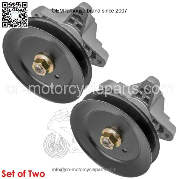 38" Deck Spindle w/ Pulley for White Outdoor LT-1700 13AV77TF090 13WV77TF090 - Image 3
