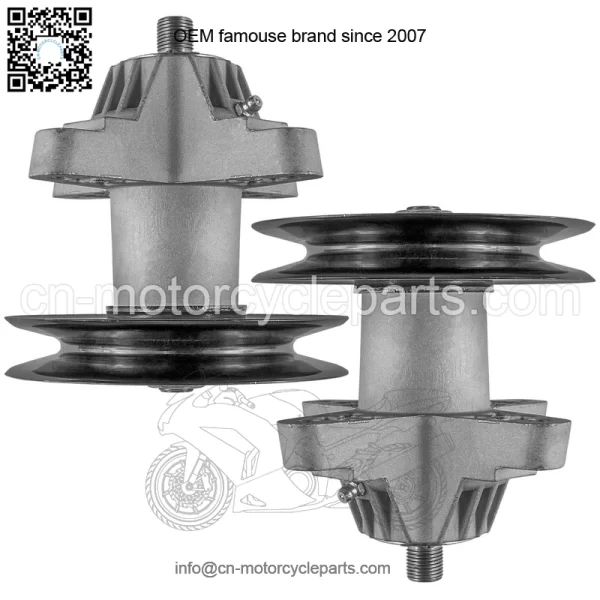 38" Deck Spindle w/ Pulley for White Outdoor LT-1700 13AV77TF090 13WV77TF090 - Image 4