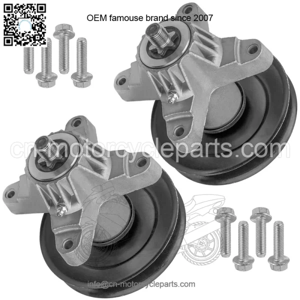 38" Deck Spindle w/ Pulley for White Outdoor LT-1700 13AV77TF090 13WV77TF090 - Image 5