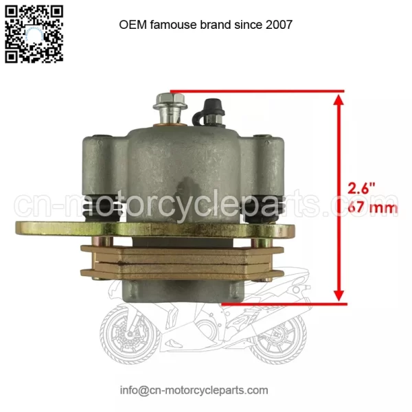 Front Left Brake Caliper For Polaris 1912119 - Image 2
