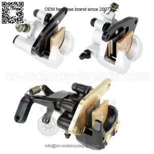 Front and Rear Brake Caliper w/Pads for Yamaha Blaster 200 YFS200 2003 2004-2006 (For: Yamaha YFS200)