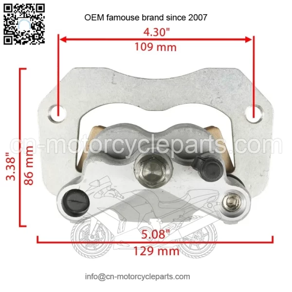 Rear Right & Left Brake Caliper Kit For Polaris General 1000 16-17 / 4 1000 2017 - Image 2