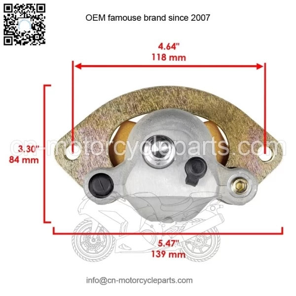 Front or Rear Brake Calipers For Polaris Sportsman 850 XP 1000 High Lifter 19-21 - Image 3