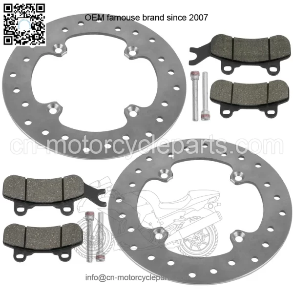 Front or Rear Brake Disc with Pads for Can-Am Defender Max HD10 2018 - 2023 - Image 5