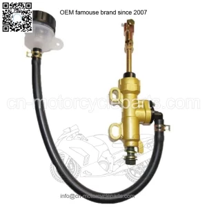 For HONDA Sportrax 450 TRX450R 2x4 2004 2005 Rear Brake Master Cylinder Pump