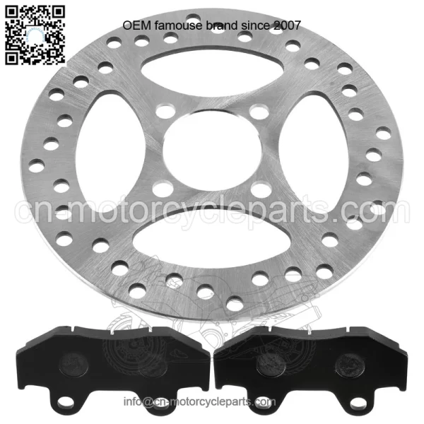 Rear Brake Disc Rotor W/ Pad For Yamaha YFZ450 2006 2007-2013 (Not For YFZ450R ) - Image 5