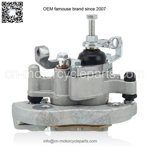 Rear Brake Caliper & Pads for Yamaha YFZ450 YFZ450R YFZ450X 2006 2007 2008-2021 - Image 2