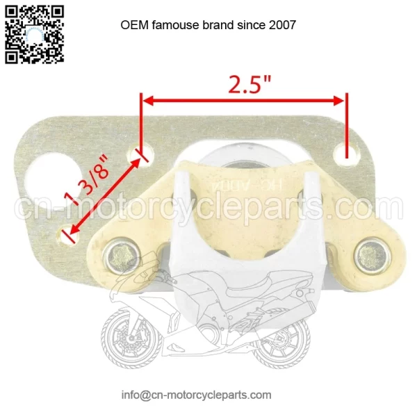 Polaris Scrambler 500 2X4/4X4 2001-2002 Front/Rear Brake Calipers w/Pads - Image 2
