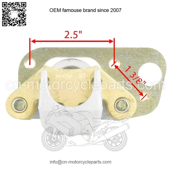 Polaris Scrambler 500 2X4/4X4 2001-2002 Front/Rear Brake Calipers w/Pads - Image 3
