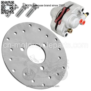 Polaris Scrambler 500 4X4/2X4 2001-2004 Rear Brake Disc Rotor w/Caliper Bolt