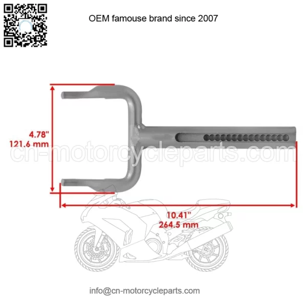Rear Wheel Arm Fork for John Deere X710 X730 X734 X738 X739 X750 54" AM148156 - Image 3