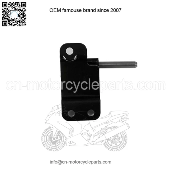 Polaris Ranger Hinge, Lower, Left Side, Matte Black,  OEM Part 1018772-458, Qty 1 - Image 3