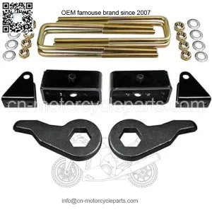 2001-2010 GMC 2500HD front 3-point block rear 2-point block