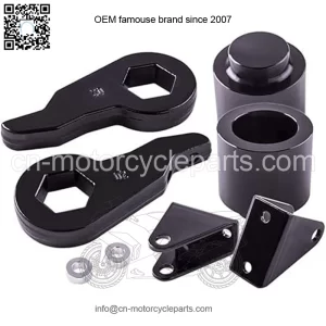 03-10 Hummer H2 front 3-point block rear 3-inch block